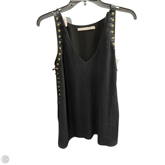 Top Sleeveless By Clothes Mentor In Black, Size: 8