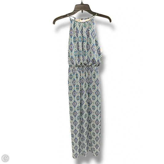 Dress Casual Maxi By One Clothing In Blue & Green, Size: Xs