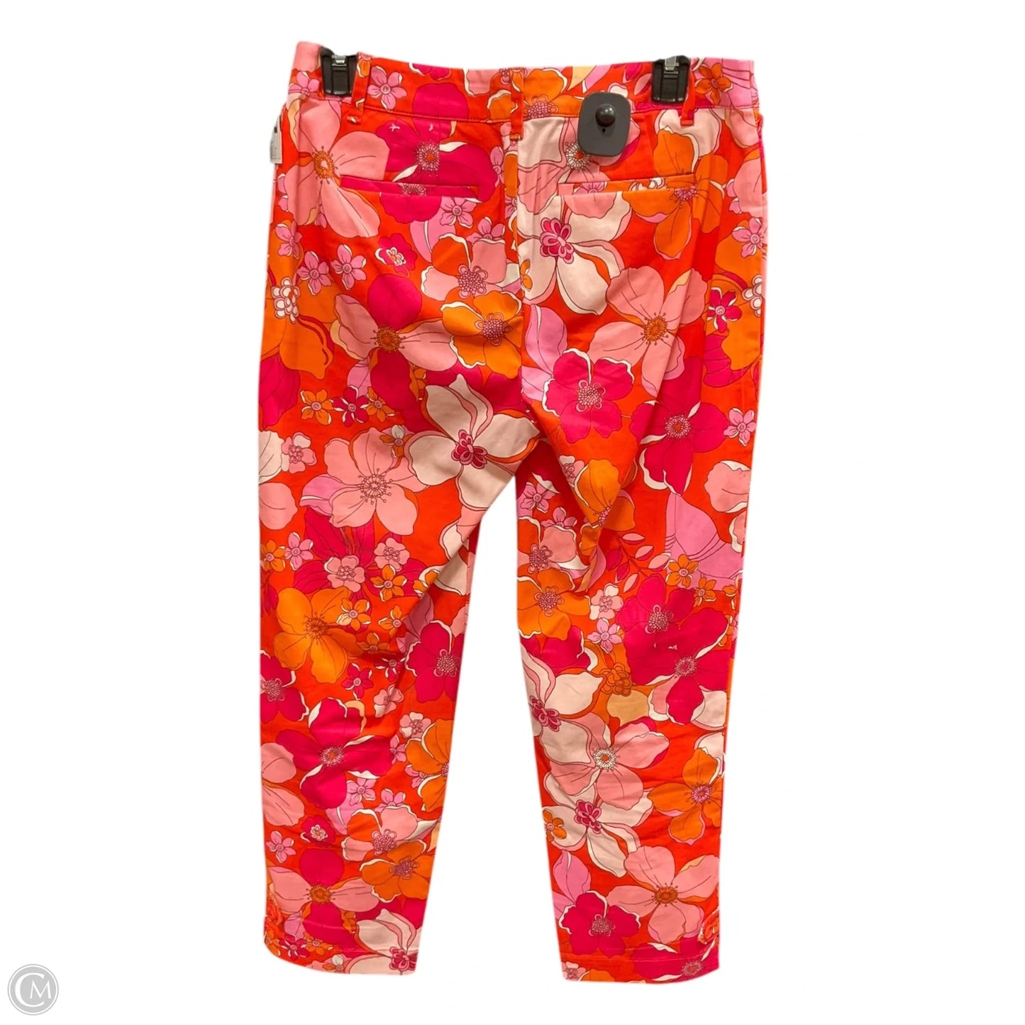 Pants Dress By Talbots In Orange & Pink, Size: 2