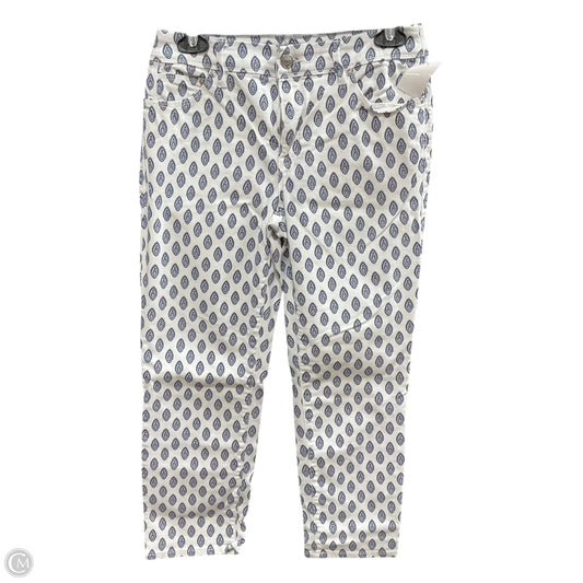 Pants Dress By Chicos In Blue & White, Size: 2