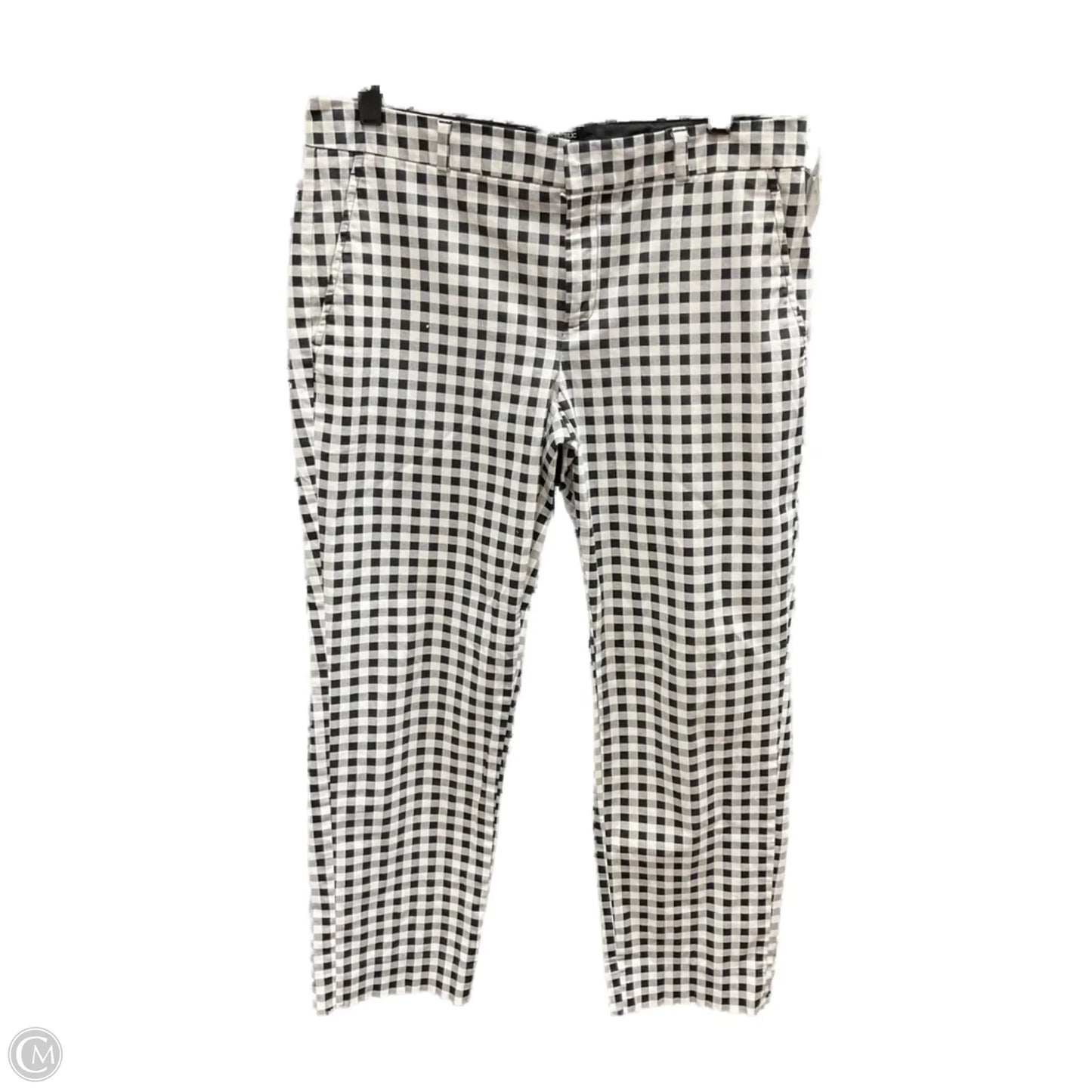 Pants Dress By Banana Republic In Checkered Pattern, Size: 8