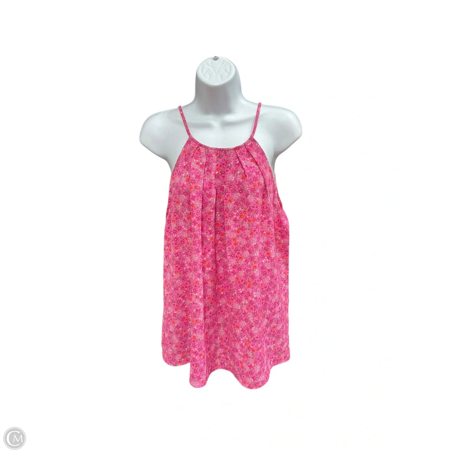 Top Sleeveless By Cece In Pink, Size: L