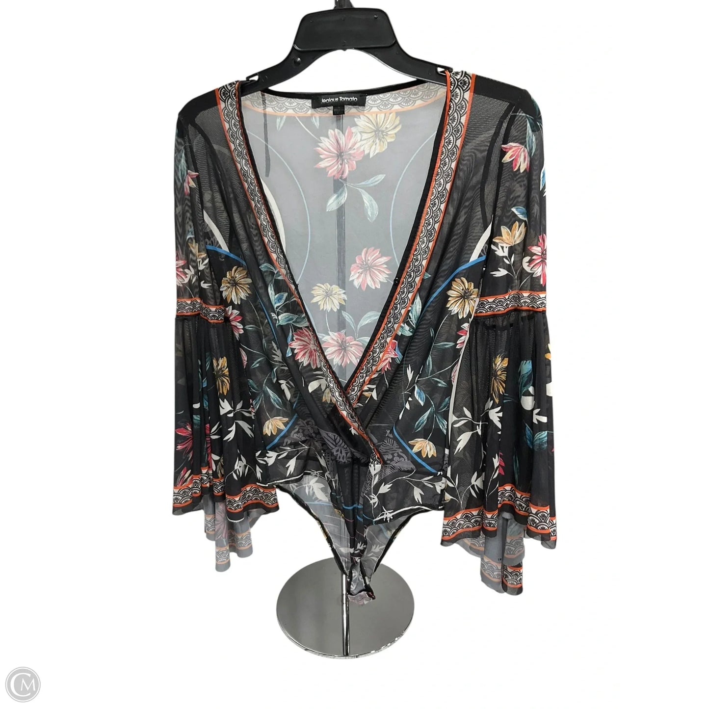Top Long Sleeve By Jealous Tomato In Floral Print, Size: S