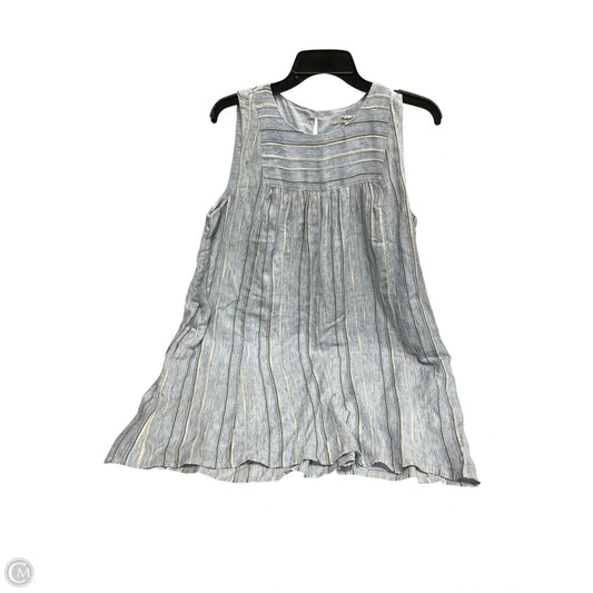 Dress Casual Short By Madewell In Blue & White, Size: M