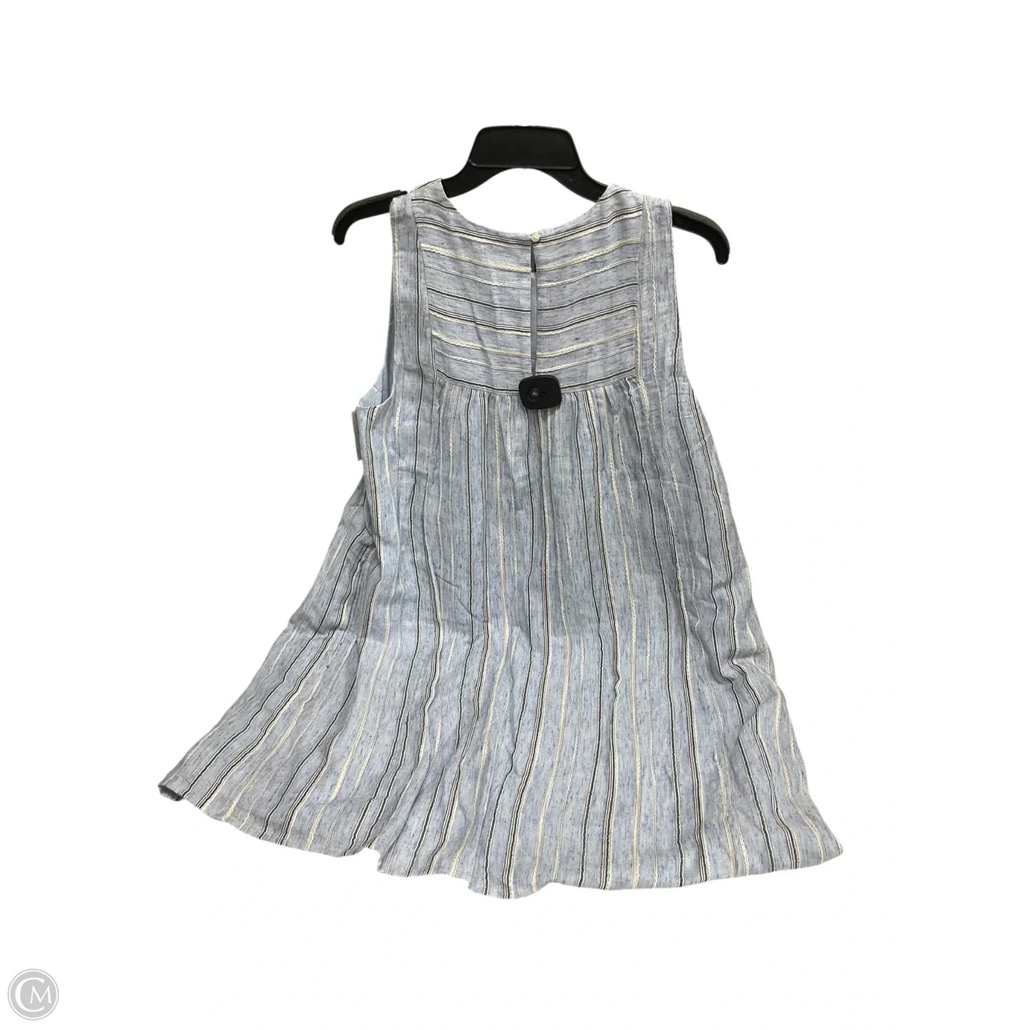 Dress Casual Short By Madewell In Blue & White, Size: M