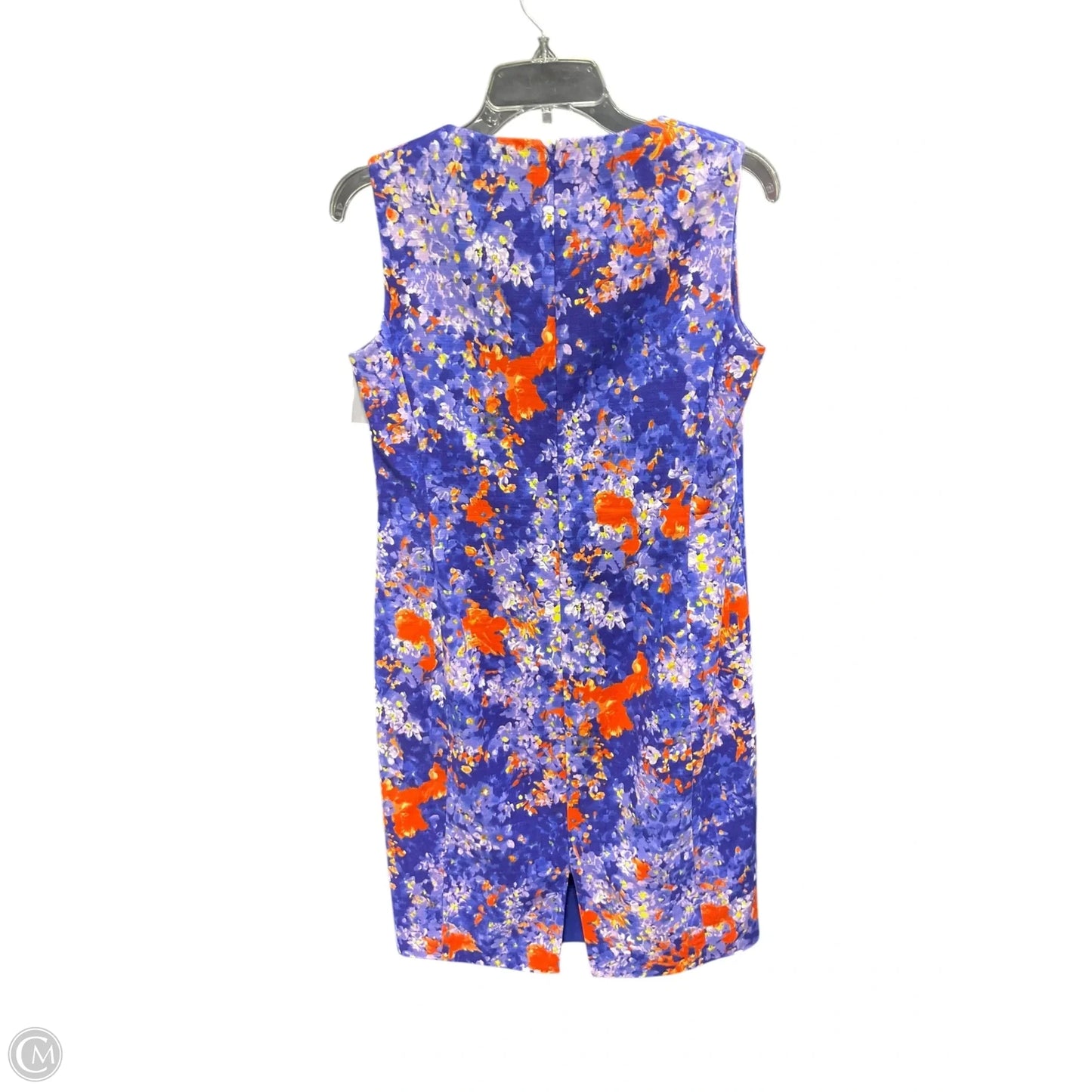 Dress Casual Midi By Worth Ny In Orange & Purple, Size: 6