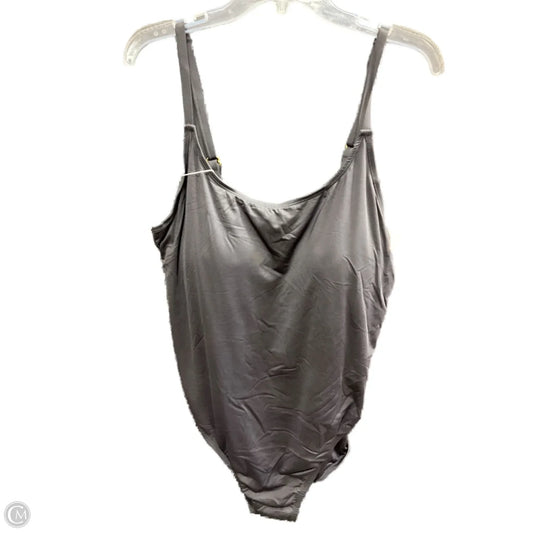 Swimsuit By Clothes Mentor In Black, Size: 3x