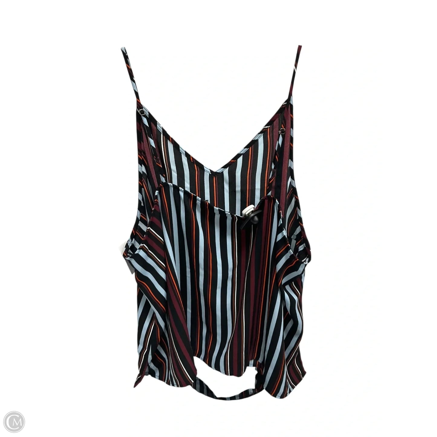 Top Cami By Halogen In Striped Pattern, Size: 3x