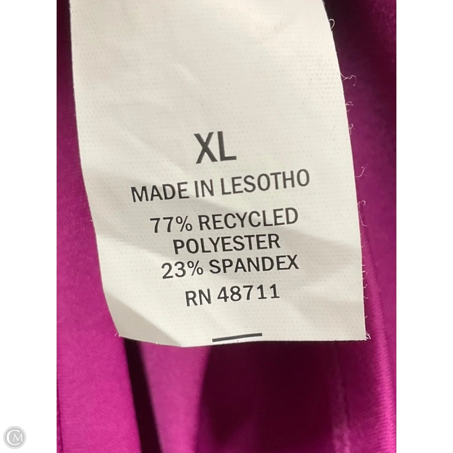 Athletic Top Long Sleeve Crewneck By Clothes Mentor In Pink, Size: Xl