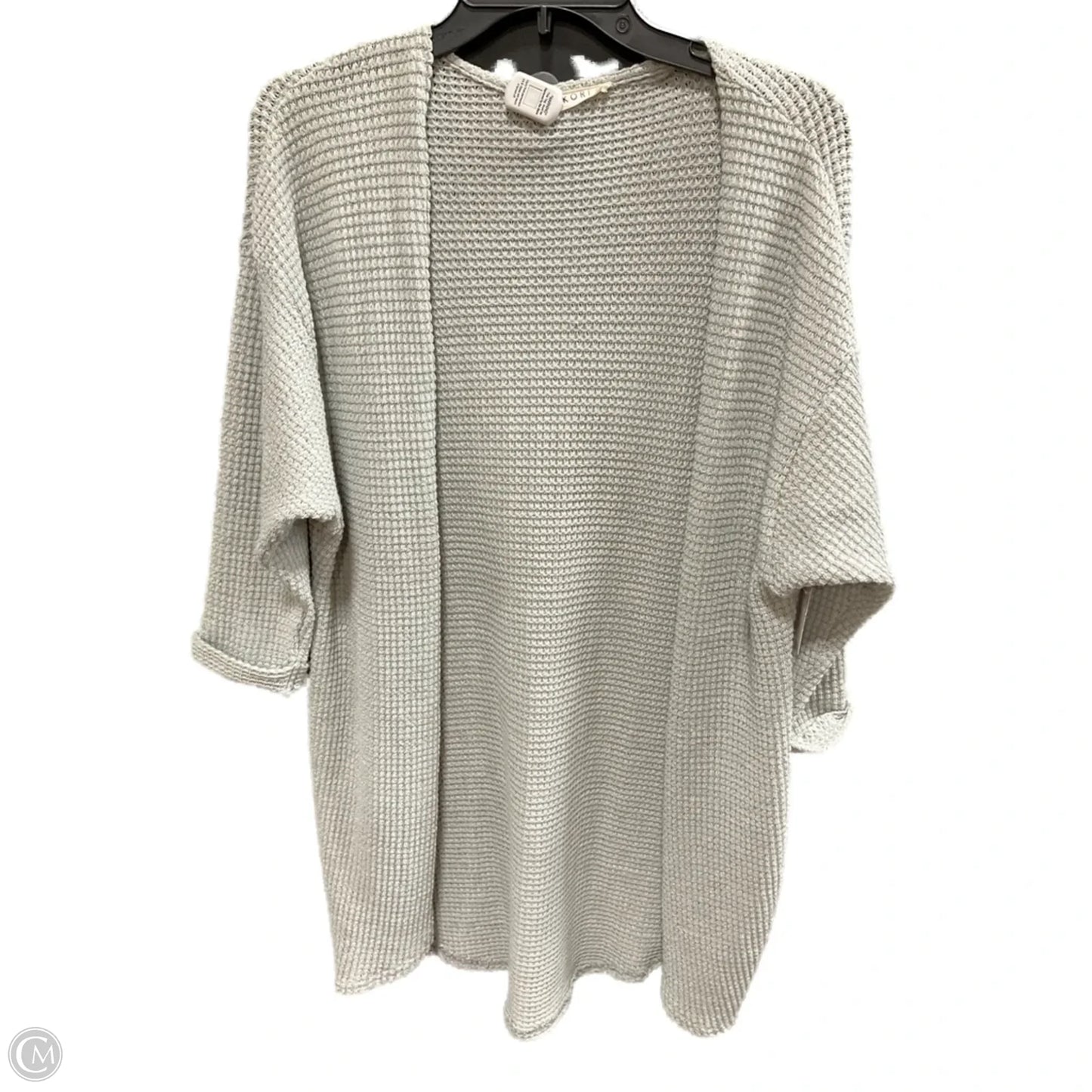 Sweater Cardigan By Kori America In Grey, Size: S