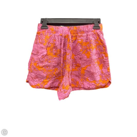 Shorts By Universal Thread In Orange & Pink, Size: Xs