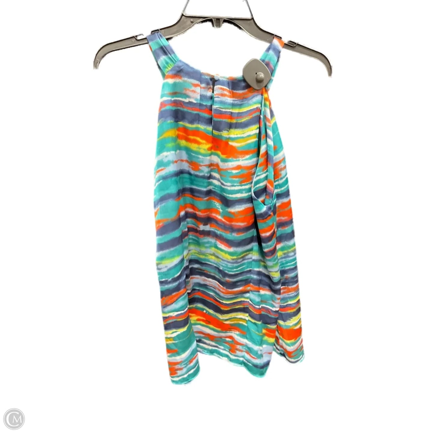 Top Sleeveless By Violet And Claire In Blue & Orange, Size: L