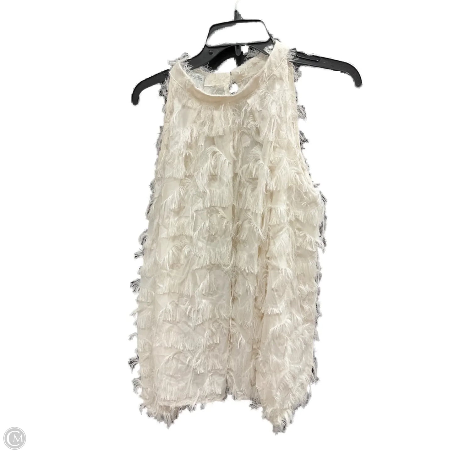 Top Long Sleeve By Shein In Cream, Size: 2x