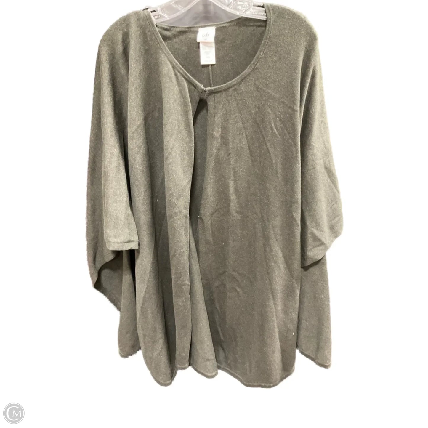 Poncho By Cabi In Green, Size: Osfm