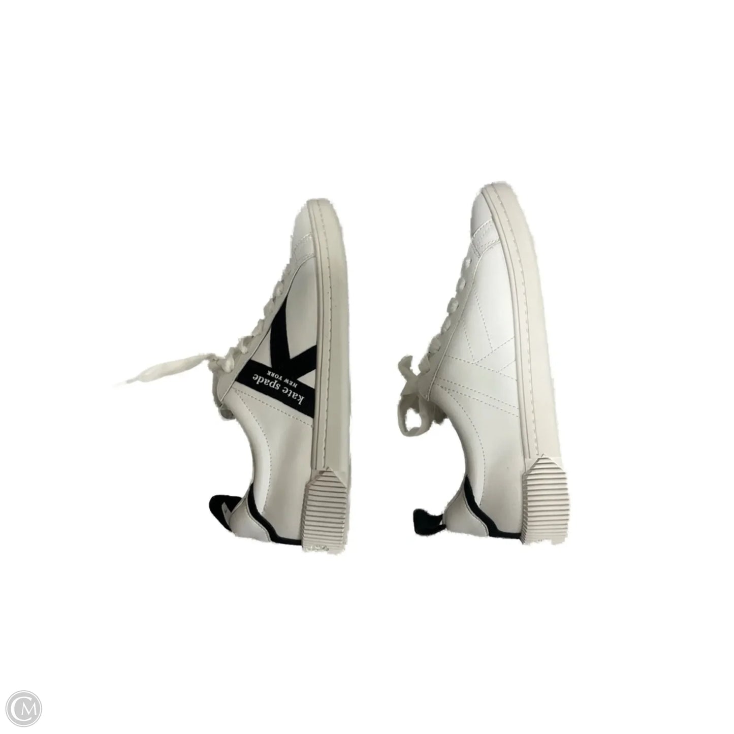 Shoes Designer By Kate Spade In Black & White, Size: 8.5