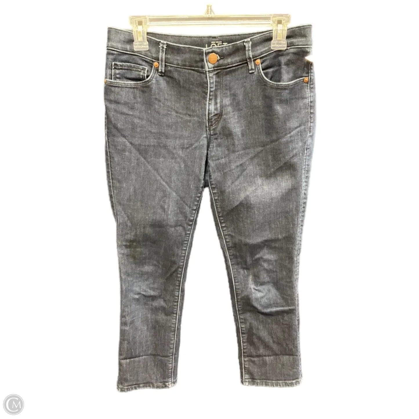 Jeans Cropped By Loft In Blue, Size: 6