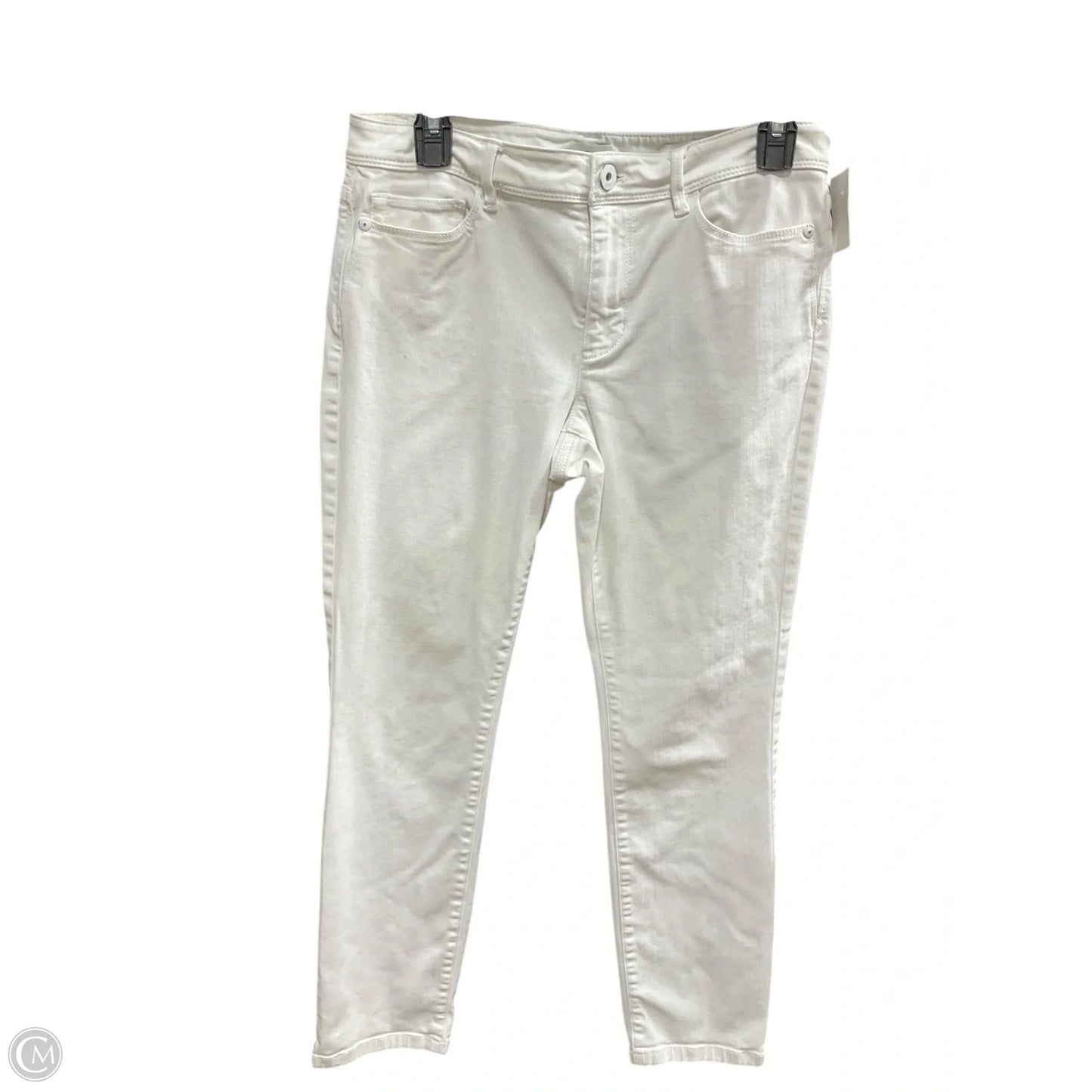 Jeans Cropped By J. Jill In White, Size: 6