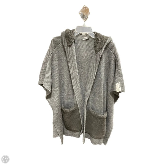 Sweater Cardigan By Lauren By Ralph Lauren In Grey, Size: Osfm