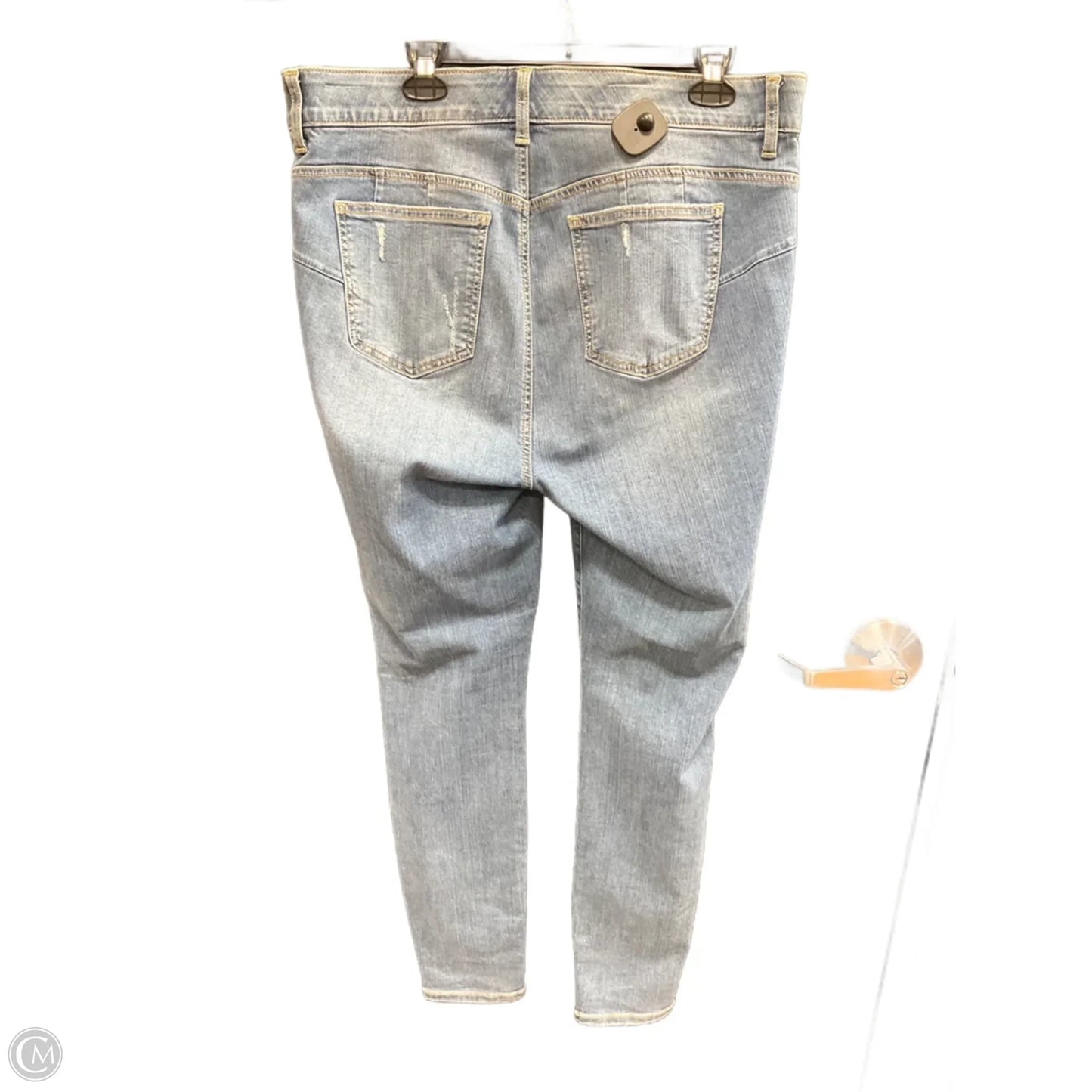 Jeans Skinny By Torrid In Blue, Size: 18