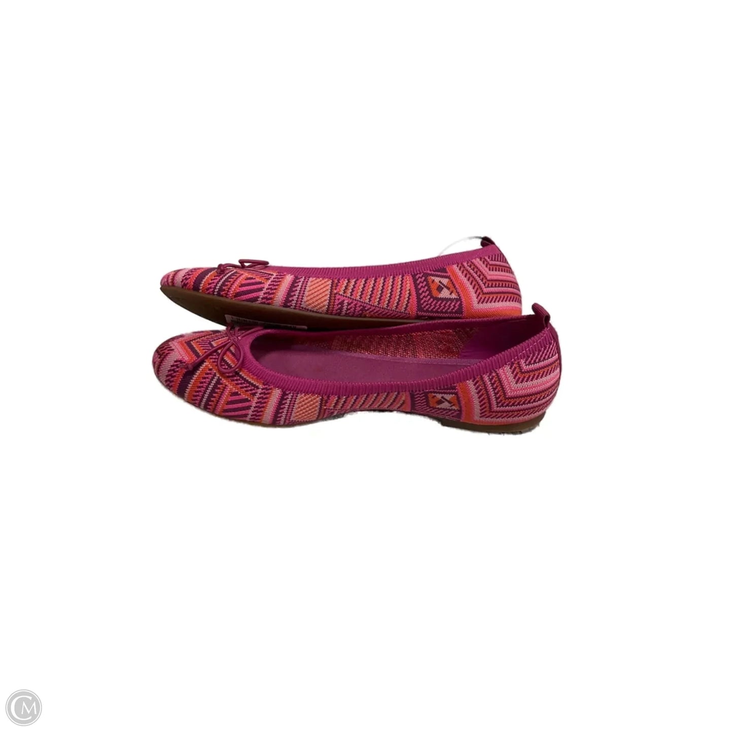 Shoes Flats By Gianni Bini In Orange & Pink, Size: 8.5