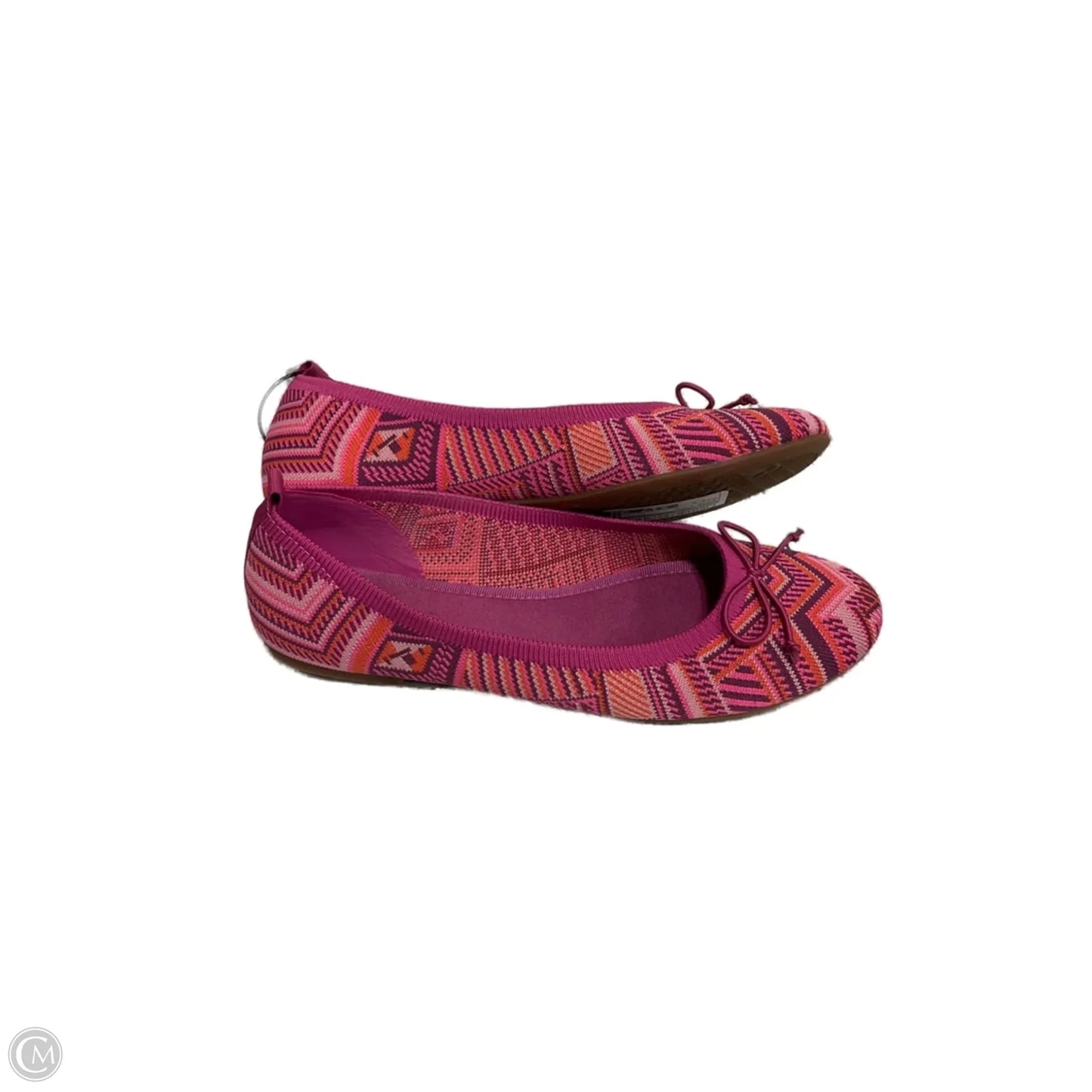 Shoes Flats By Gianni Bini In Orange & Pink, Size: 8.5