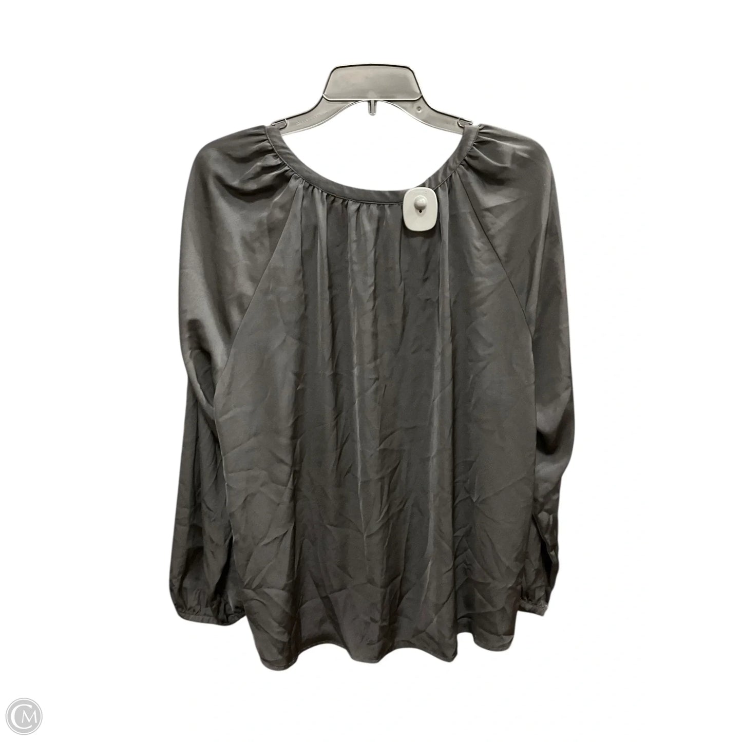 Top Long Sleeve By Apt 9 In Black, Size: 1x