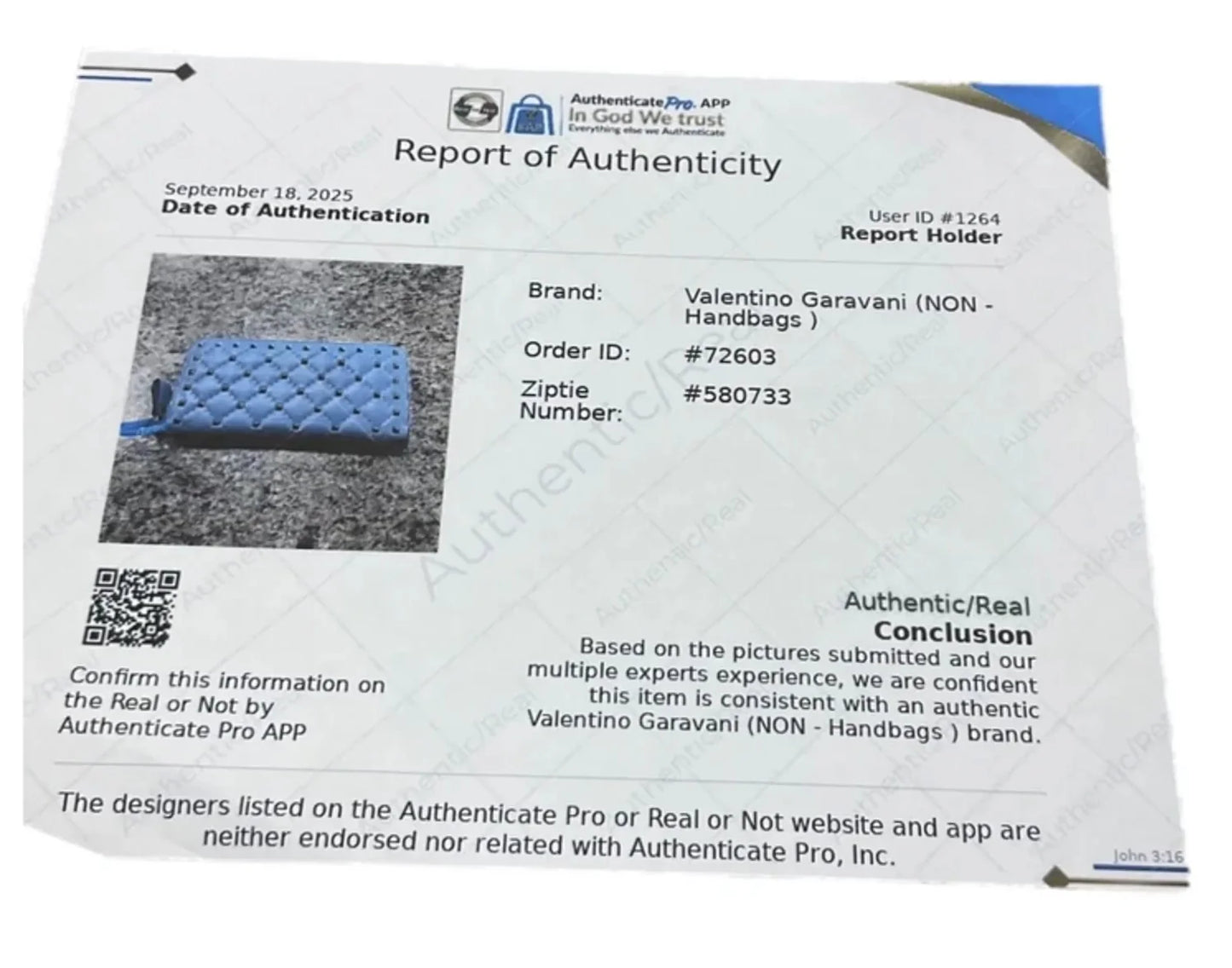 Wallet Luxury Designer By Valentino-garavani, Size: Large