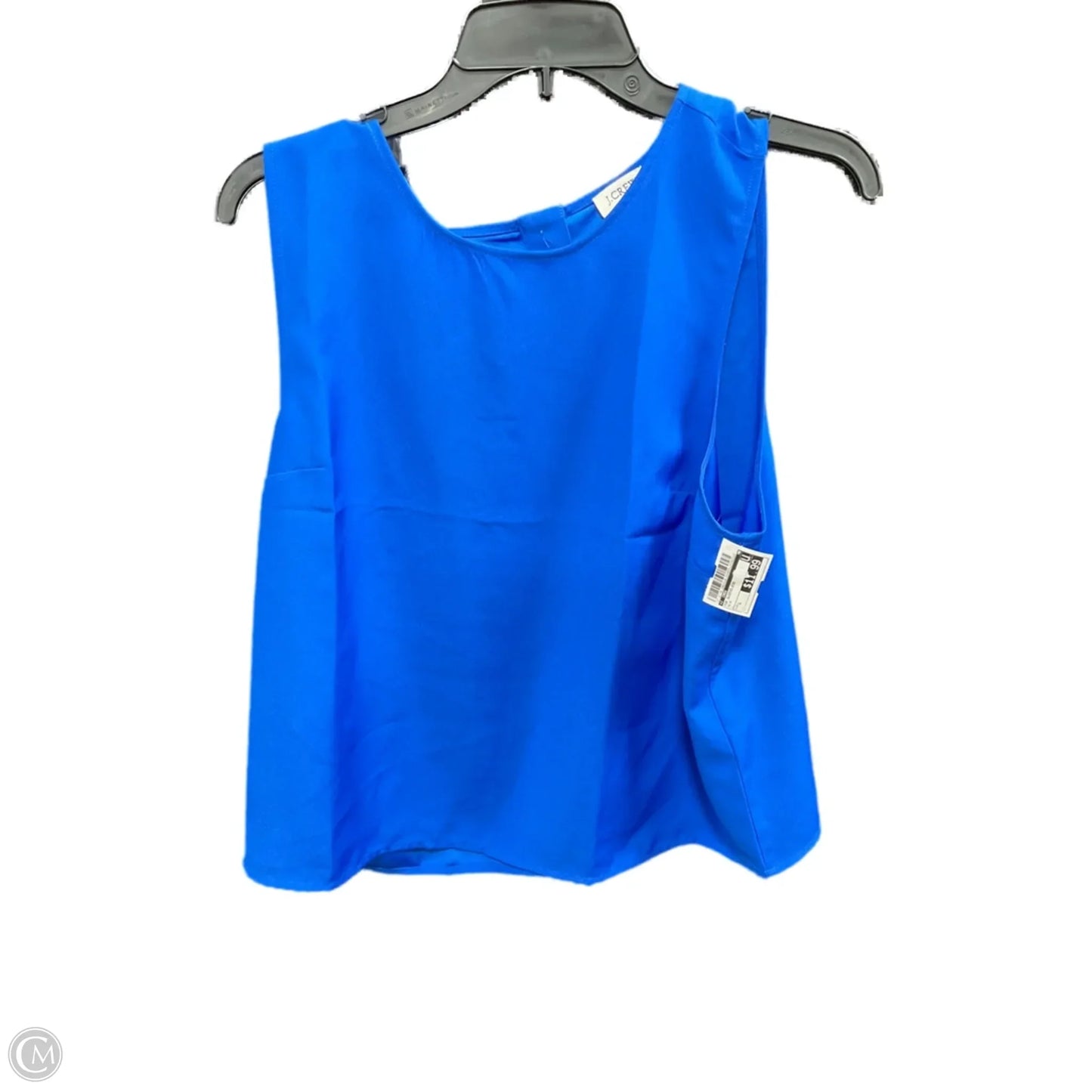 Top Sleeveless By J. Crew In Blue, Size: L