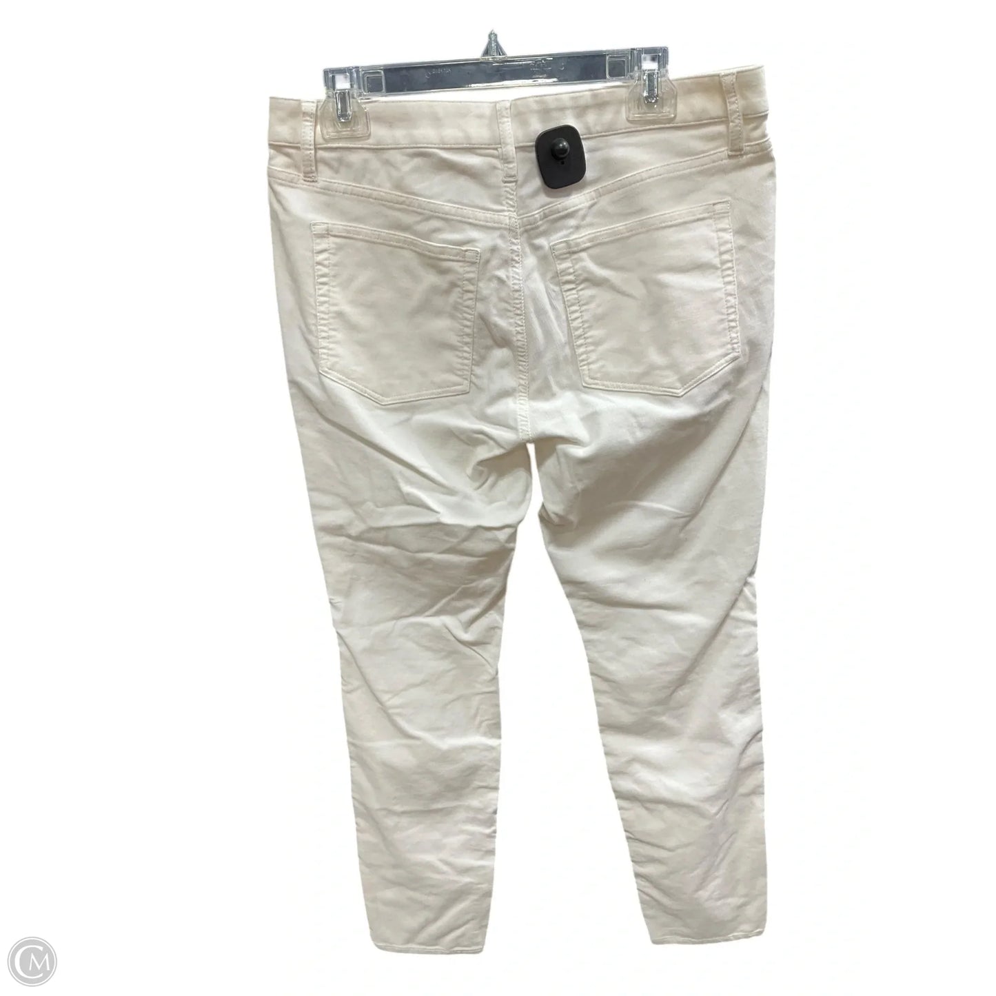 Pants Corduroy By Loft In Cream, Size: 10