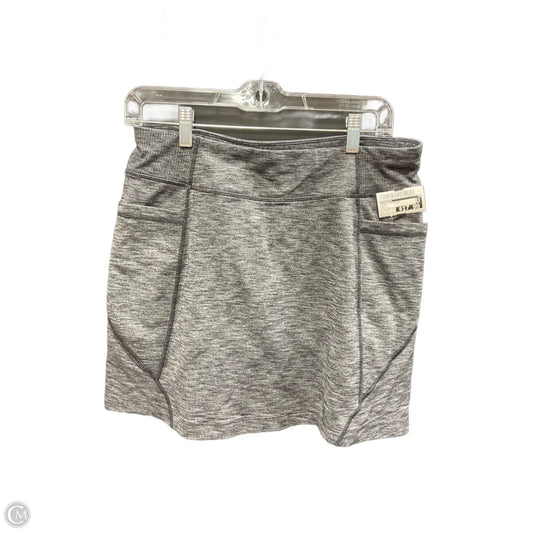 Athletic Skort By Athleta In Grey, Size: M