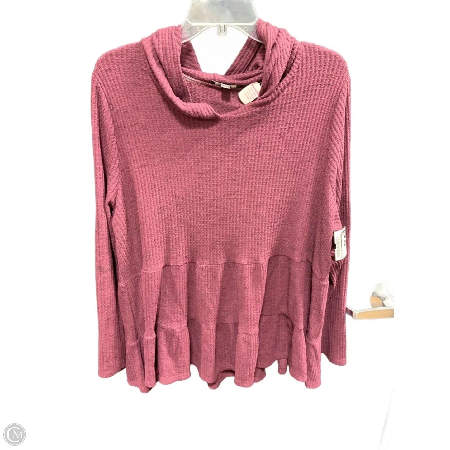 Top Long Sleeve By Lane Bryant In Purple, Size: 1x