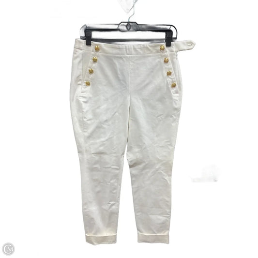 Pants Dress By Banana Republic In Cream, Size: 2