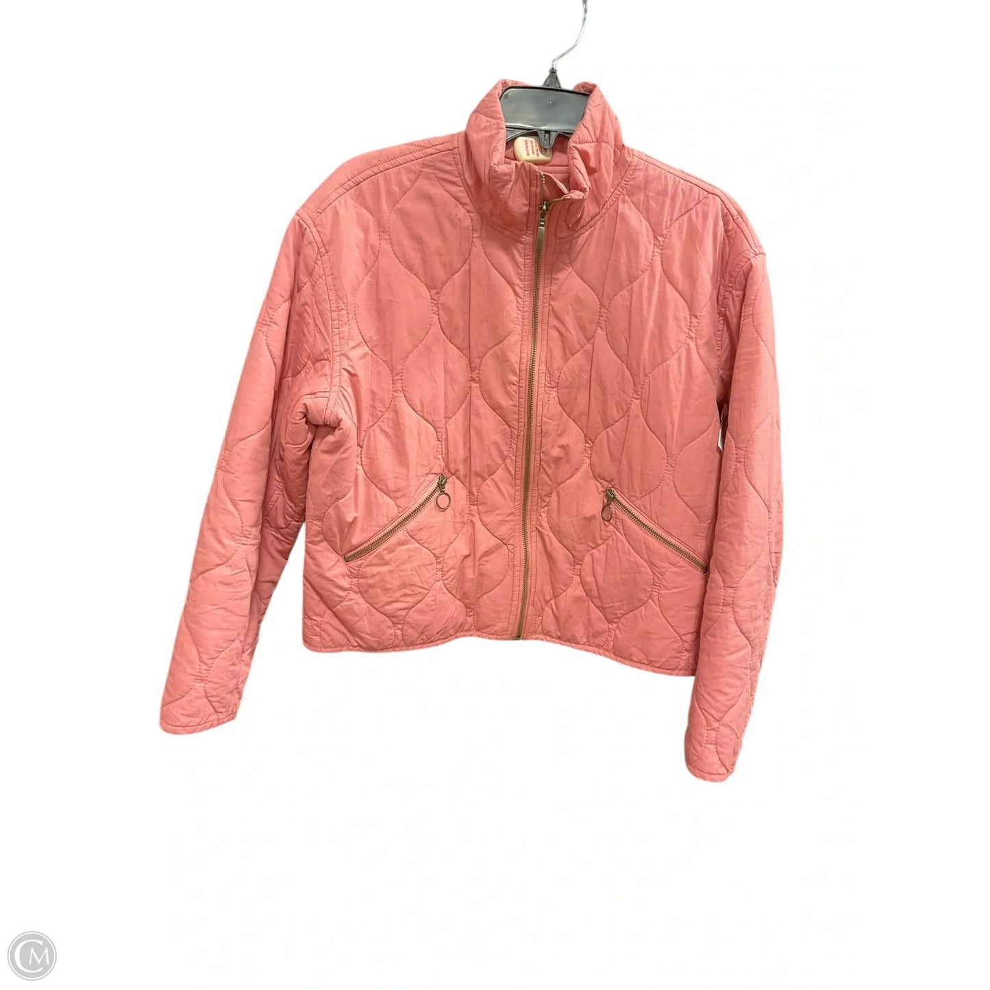 Jacket Puffer & Quilted By Lucky Brand In Pink, Size: S