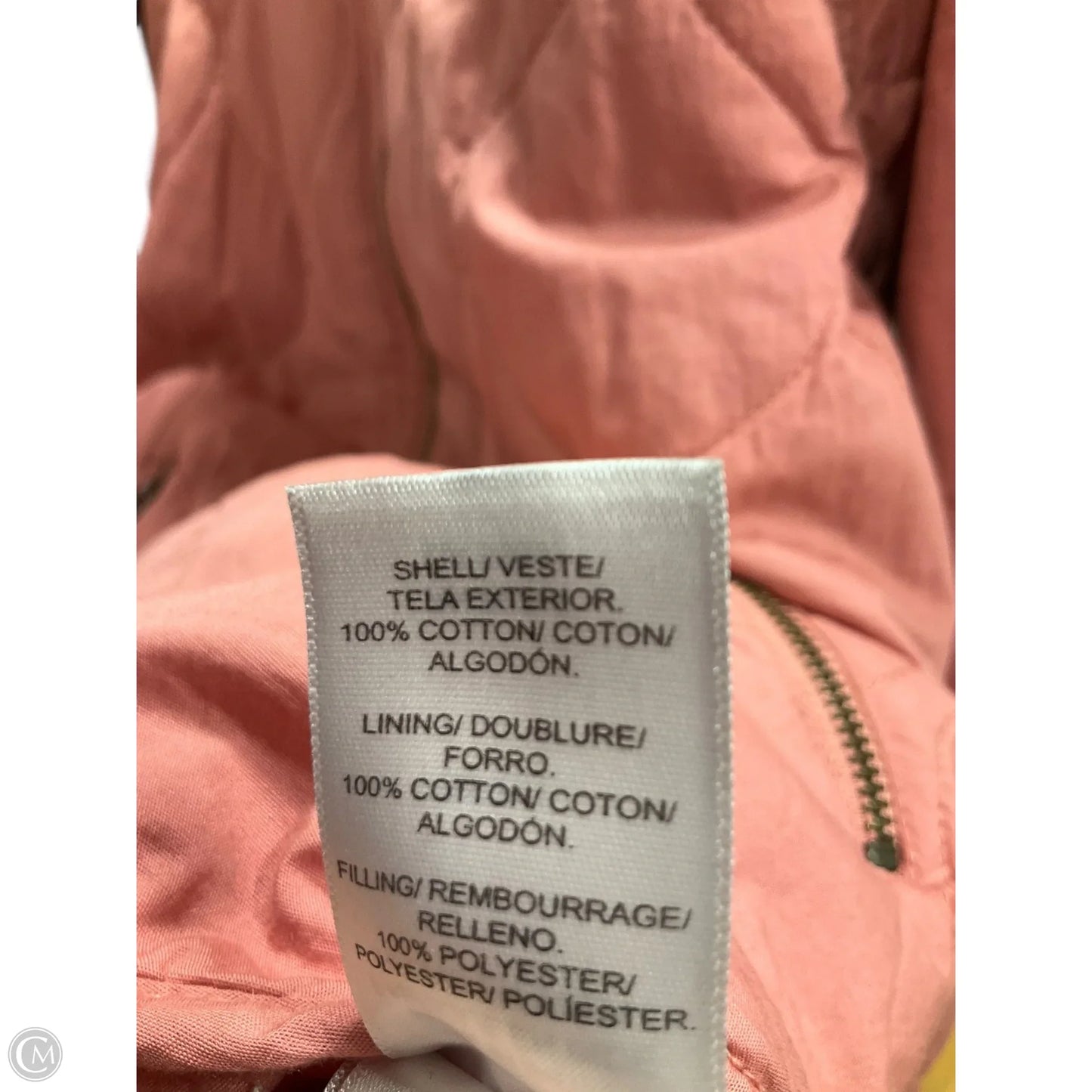 Jacket Puffer & Quilted By Lucky Brand In Pink, Size: S