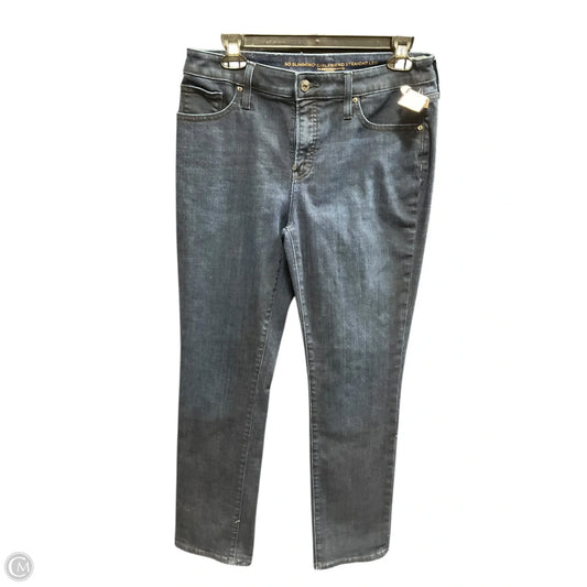 Jeans Straight By Chicos In Blue, Size: 6