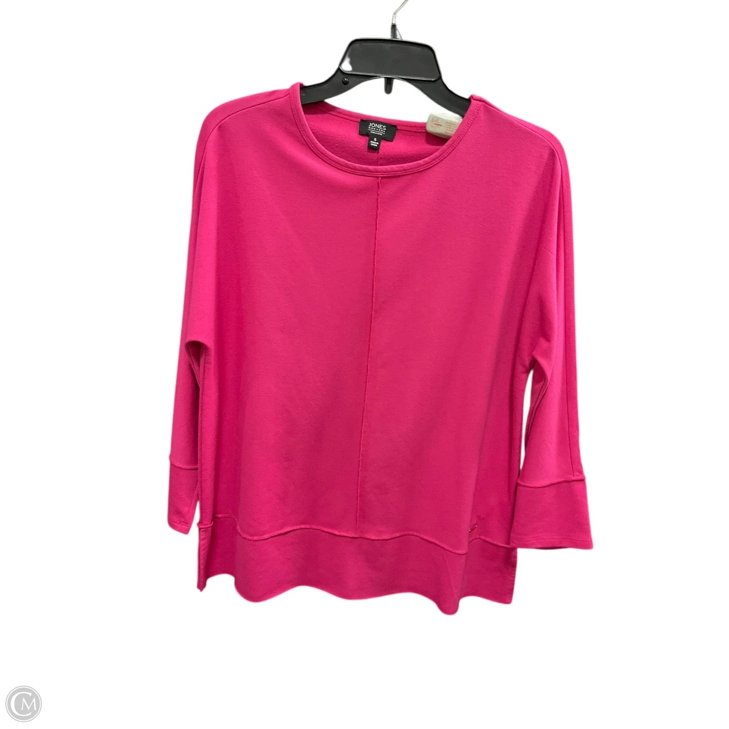Top Long Sleeve By Jones New York In Pink, Size: S