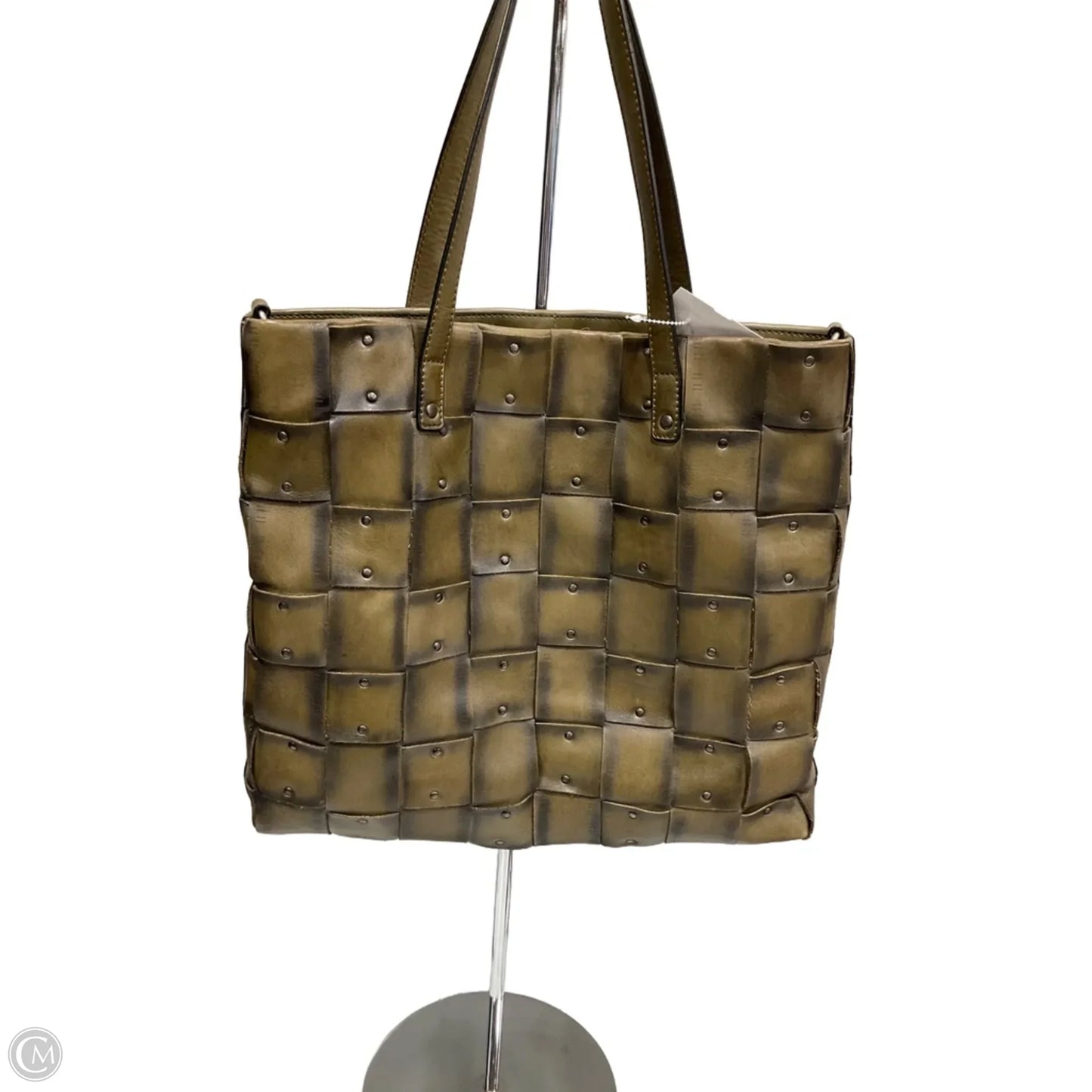 Handbag Leather By Clothes Mentor, Size: Large