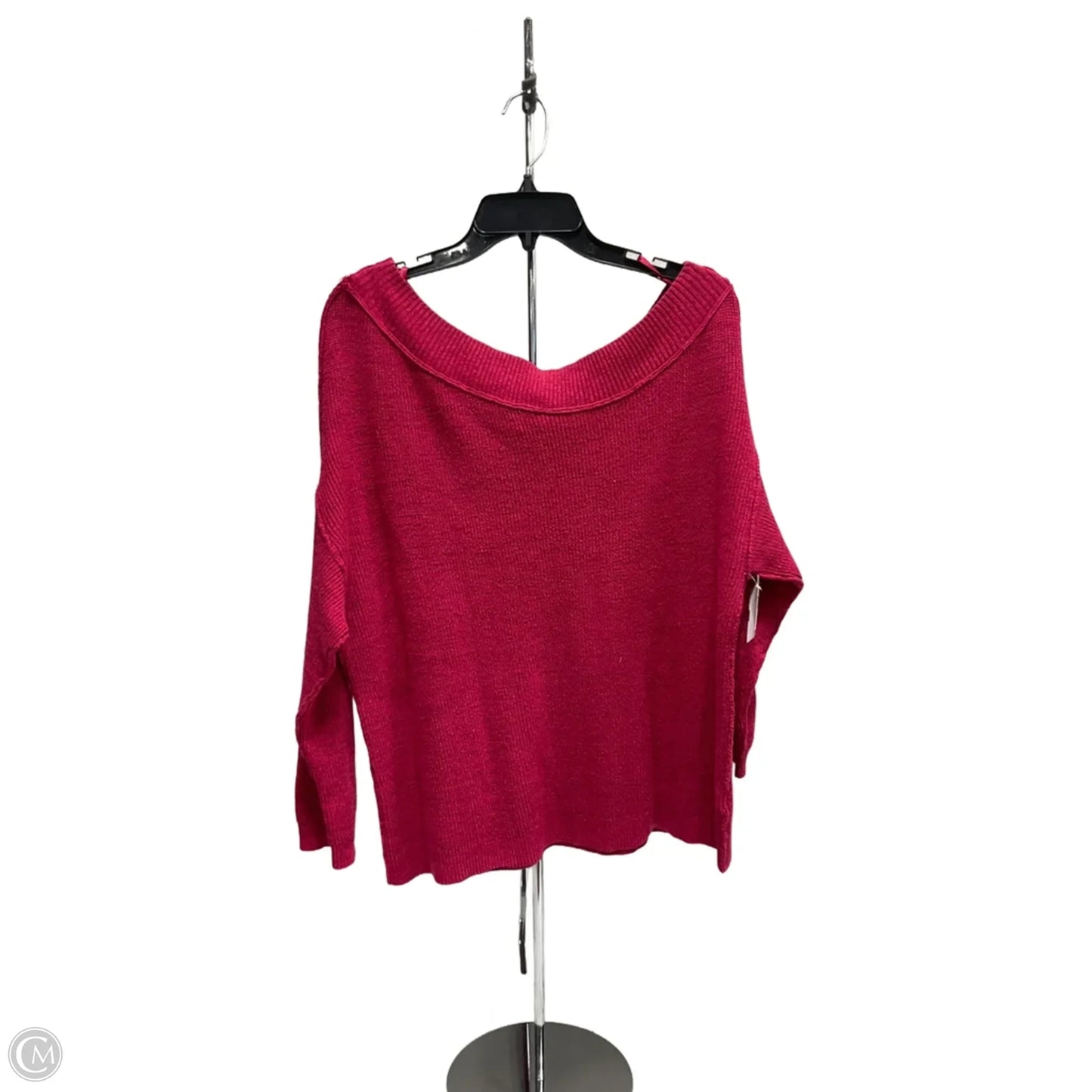 Top 3/4 Sleeve Basic By Torrid In Pink, Size: 1x