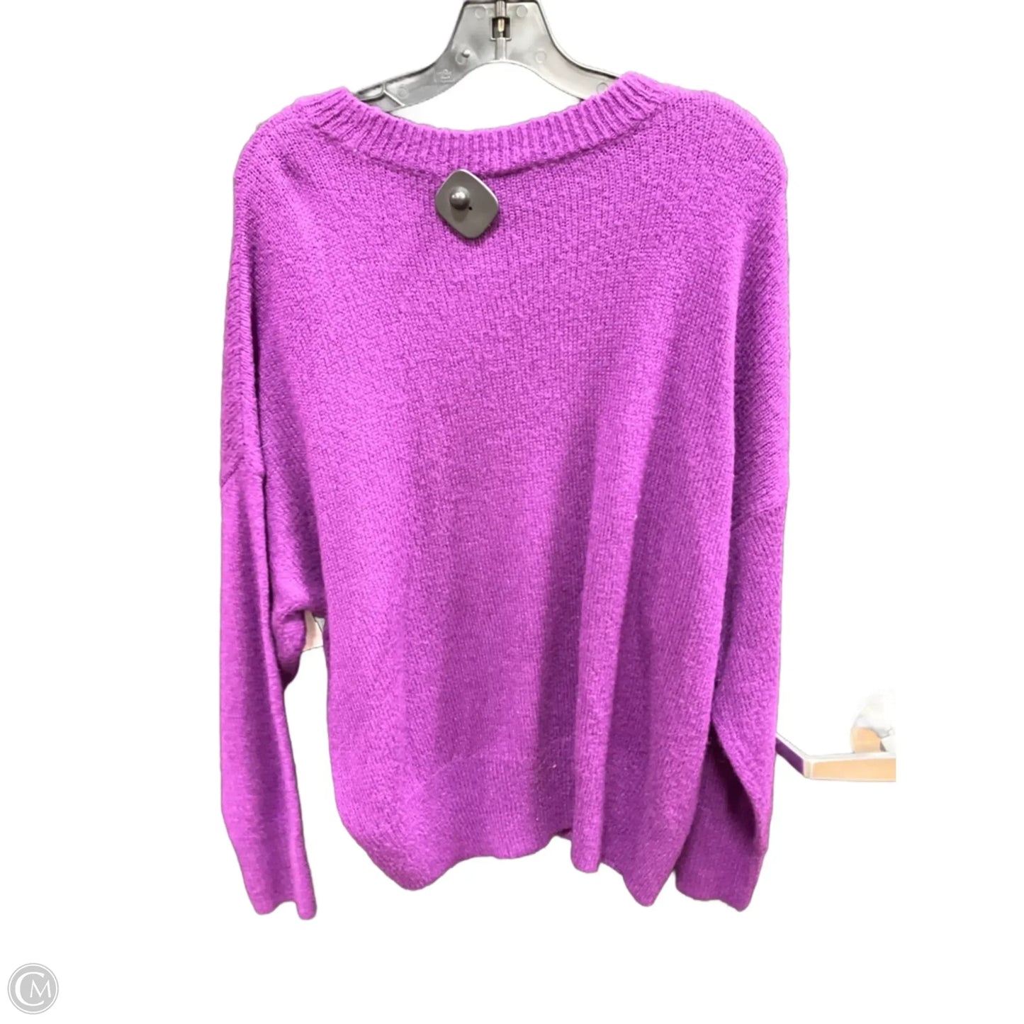 Sweater By Torrid In Purple, Size: 2x