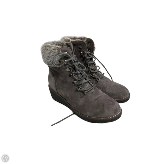 Boots Ankle Heels By Corkys In Grey, Size: 8