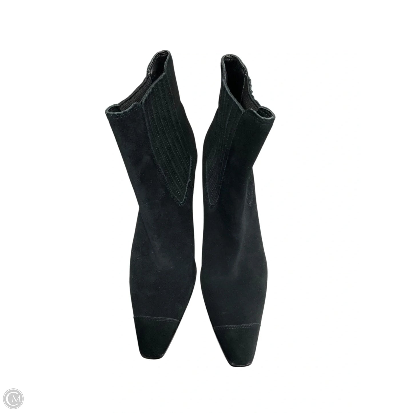 Boots Ankle Heels By Good American In Black, Size: 6.5