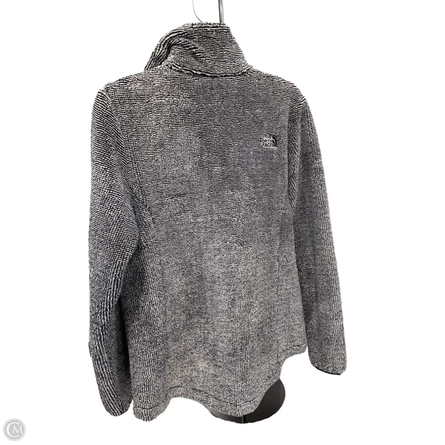 Athletic Fleece By The North Face In Black & Grey, Size: L