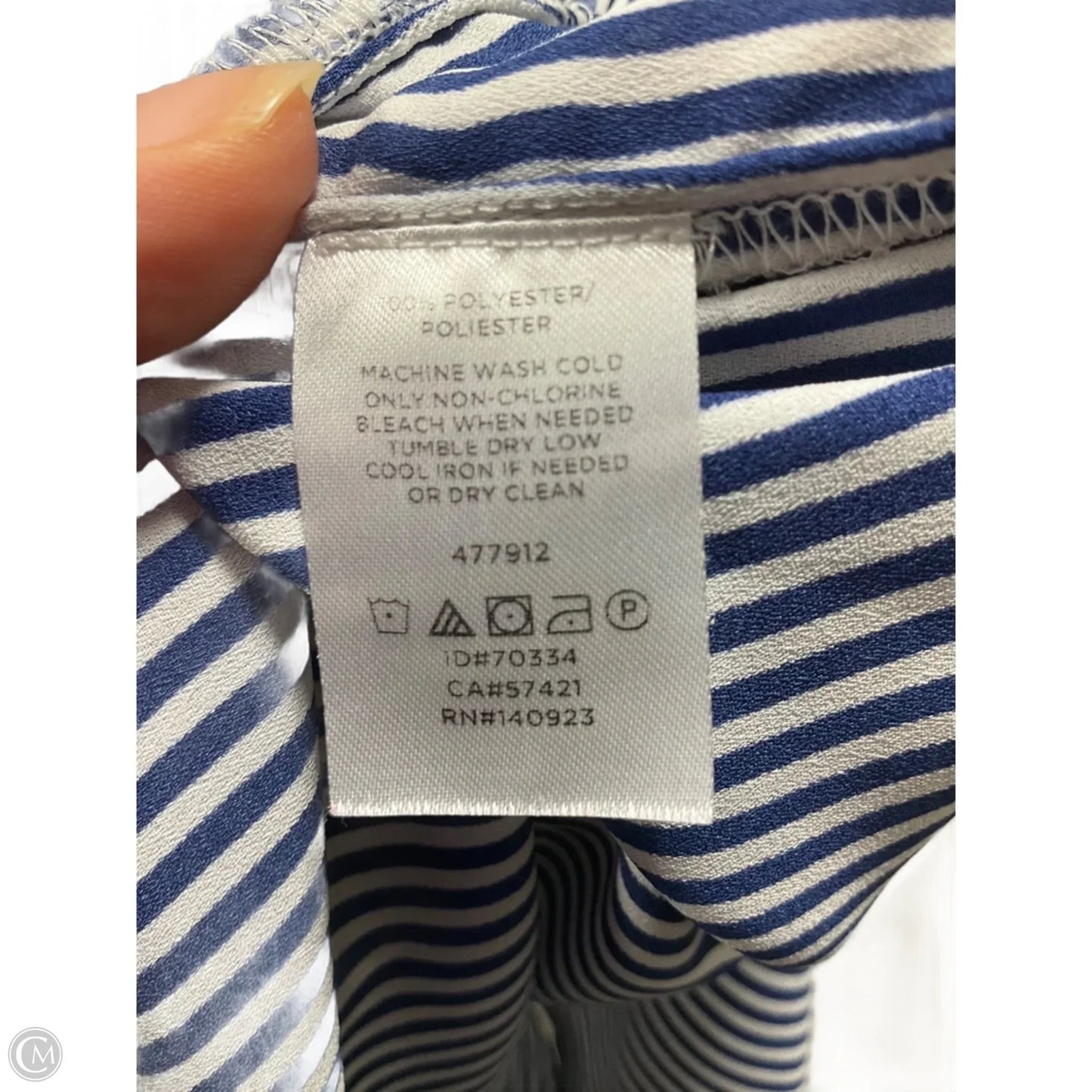 Top Long Sleeve By Loft In Blue, Size: Xs