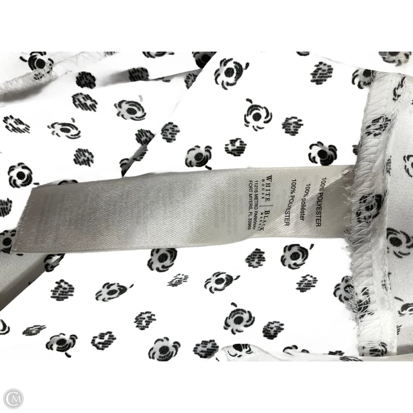 Top Long Sleeve By White House Black Market In Black & White, Size: 2
