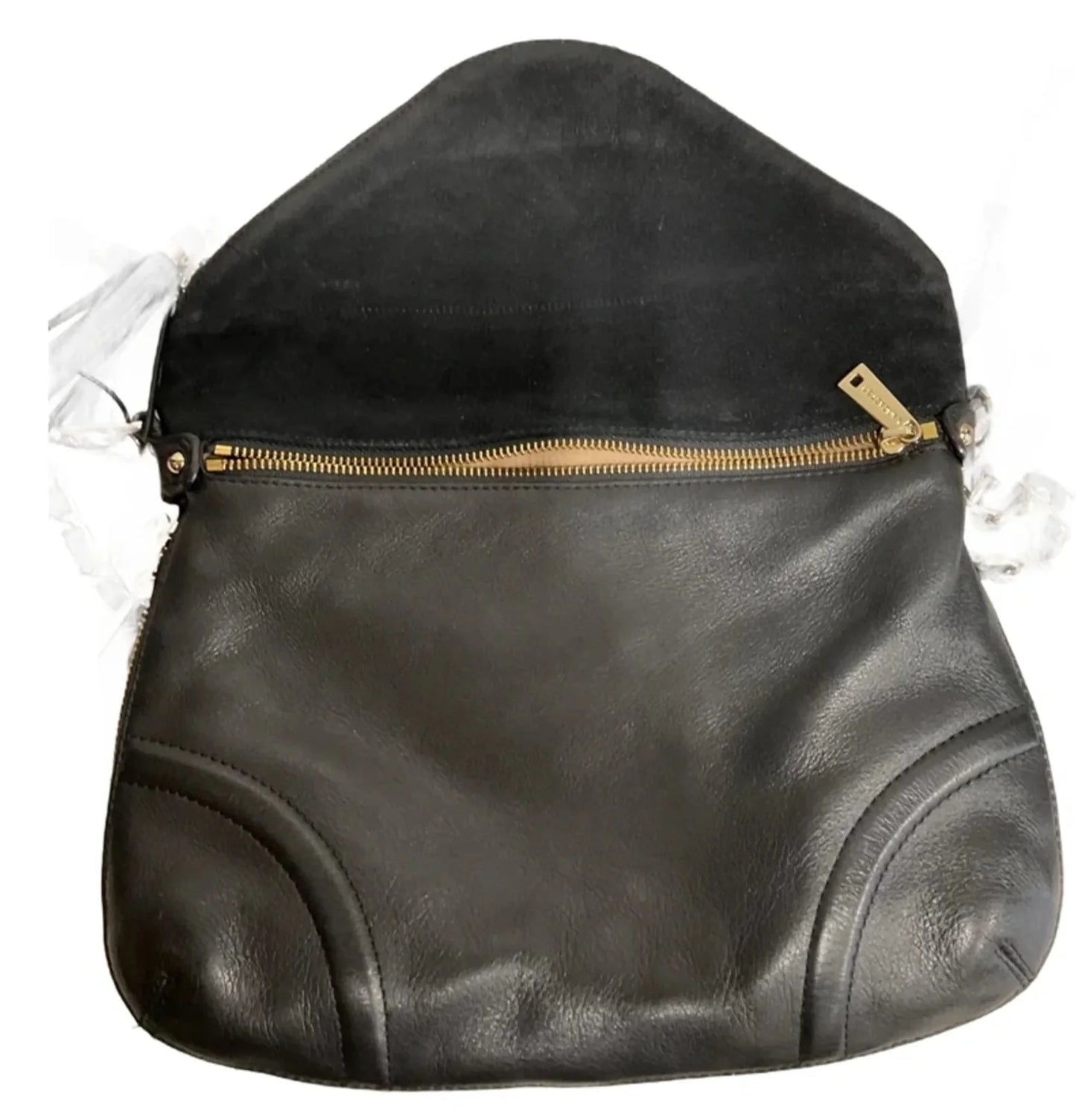 Crossbody Leather By Cma, Size: Medium