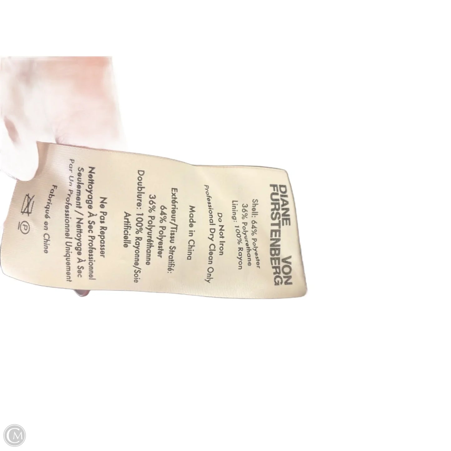 Coat Designer By Diane Von Furstenberg In Black, Size: S