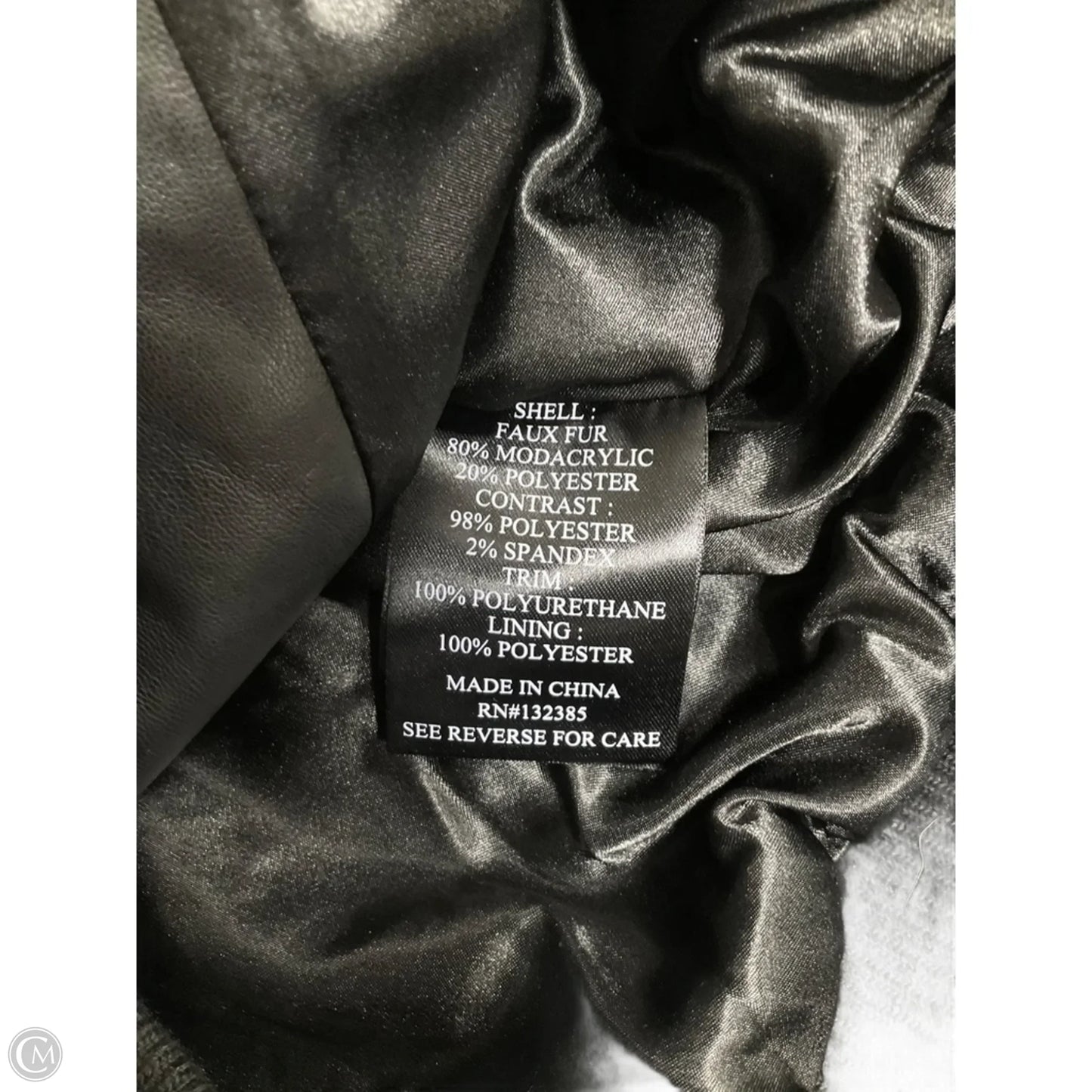 Jacket Faux Fur & Sherpa By Cma In Brown, Size: M