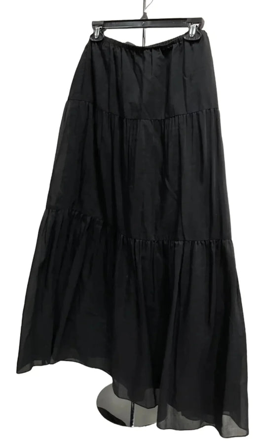 Skirt Maxi By Talbots In Black, Size: L