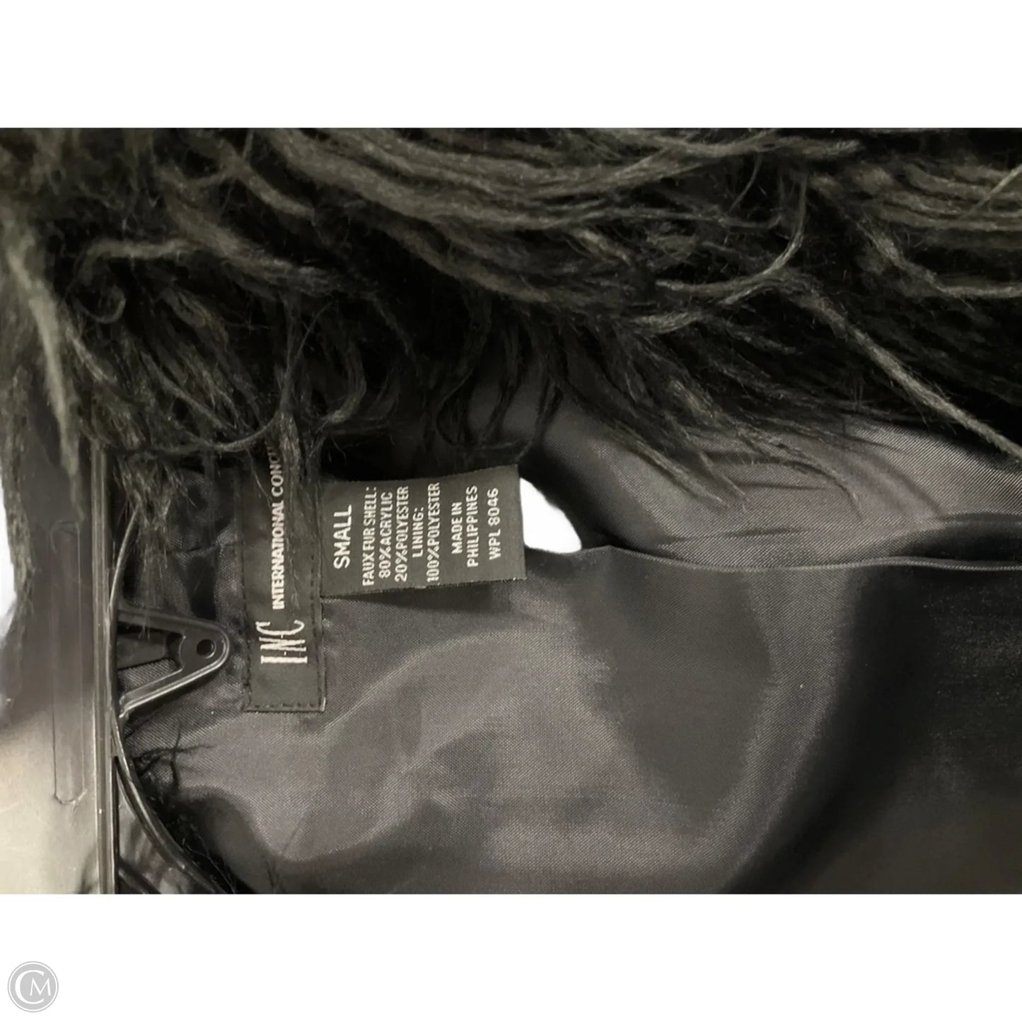 Vest Faux Fur & Sherpa By Inc In Black, Size: S