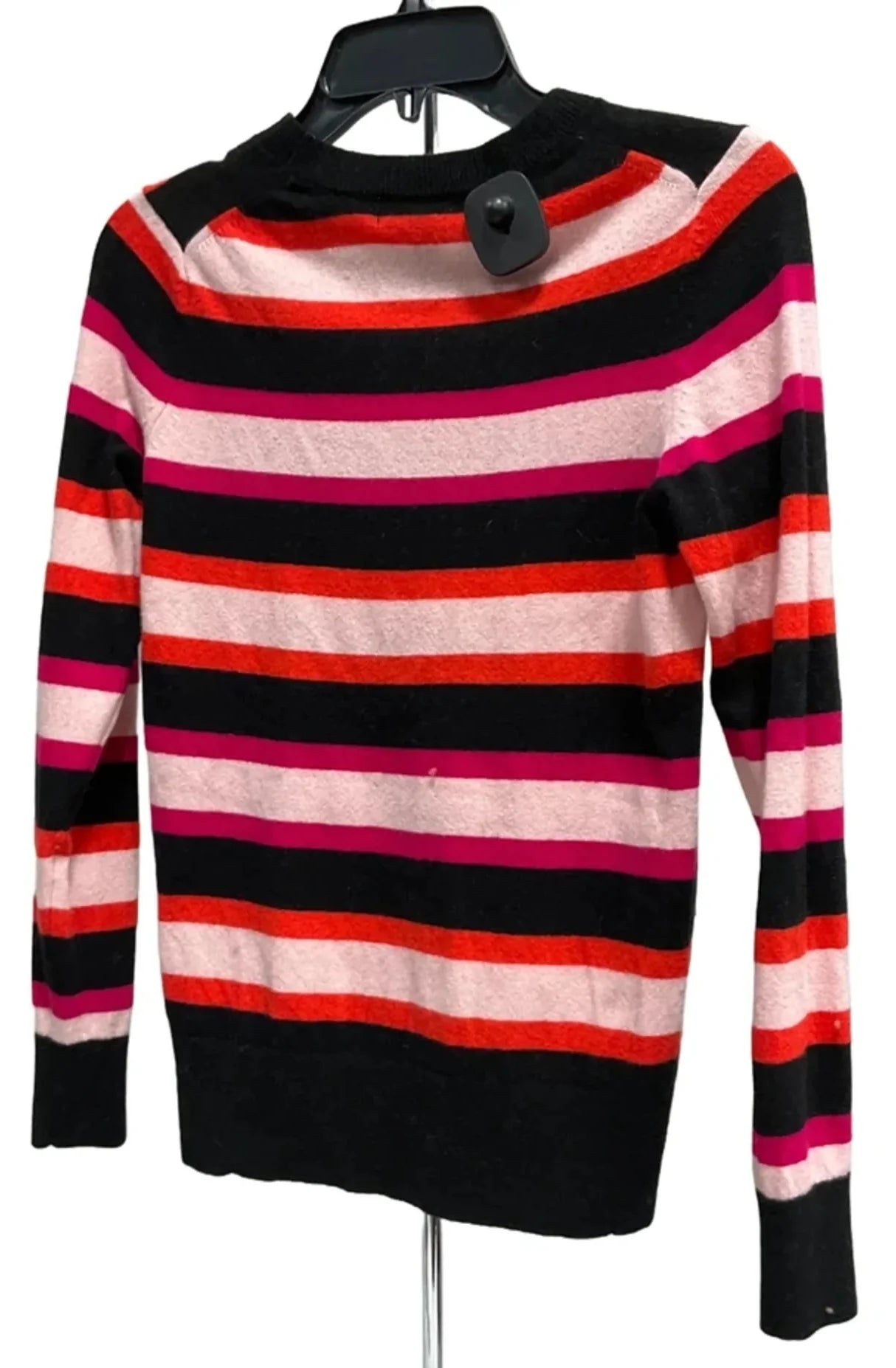 Top Long Sleeve By Banana Republic In Orange & Pink, Size: Xs
